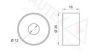 PORSC 92810535100 Deflection/Guide Pulley, timing belt